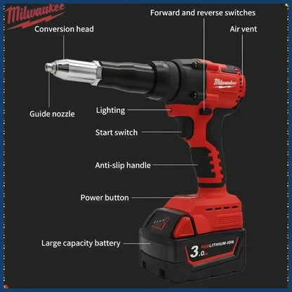 18V Cordless Impact Wrench – Brushless, 1300 N·m, Fits M18 Battery