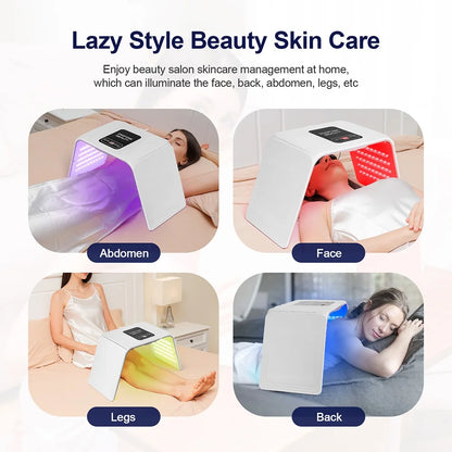 7 Colors LED Mask Face&Body Salon SPA Lamp Skin Moisturizing Rejuvenation anti Wrinkle Beauty Skin Care Equipment