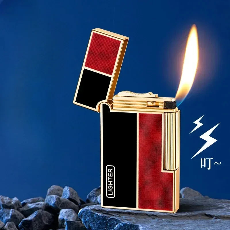 Steel Tone Grinding Wheel Gas Lighter
