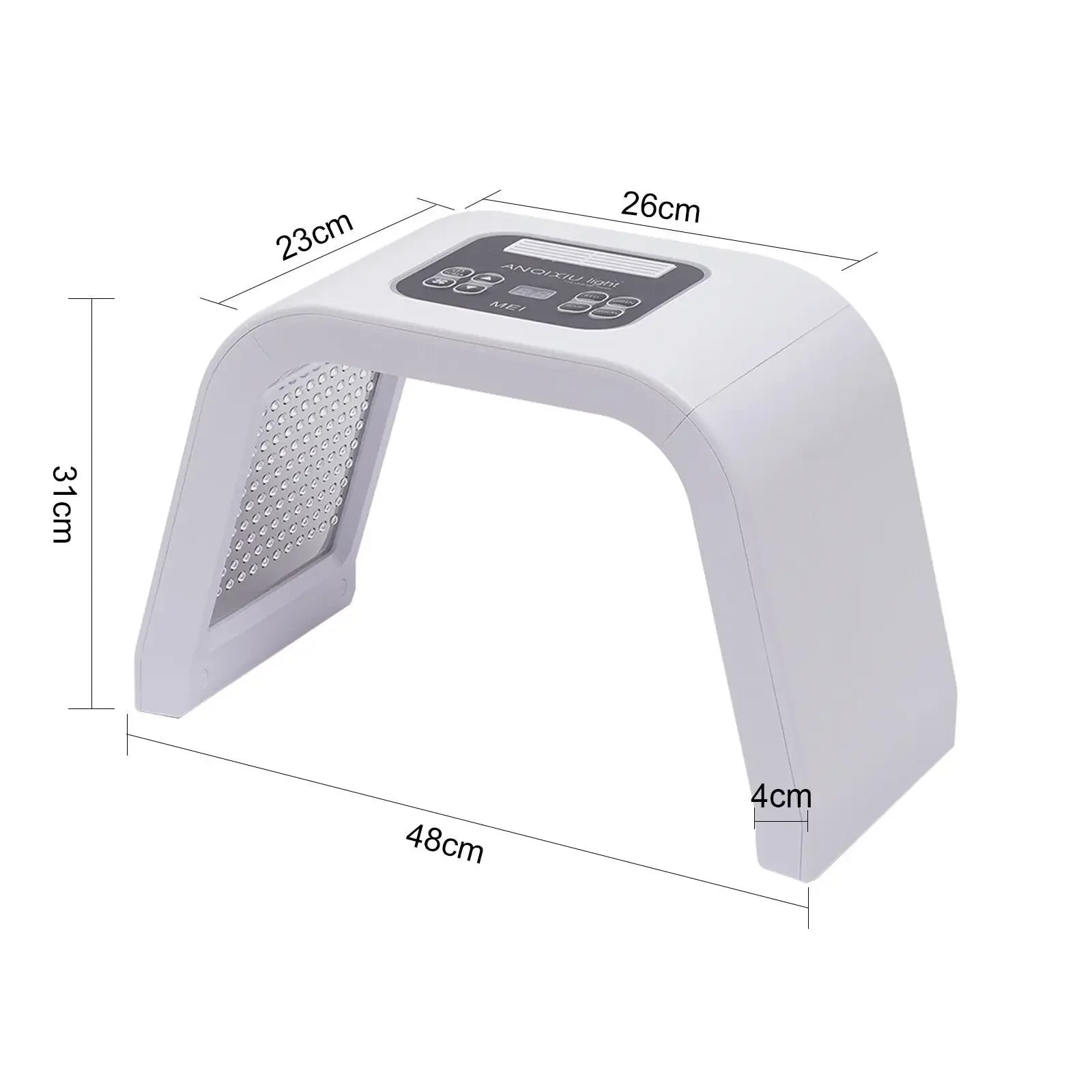 7 Colors PDT Photon Light Therapy Face Mask LED Light Therapy Beauty Machine Skin Care Lamp Therapy Light Facial Rejuvenation