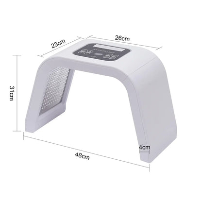 7 Colors PDT Photon Light Therapy Face Mask LED Light Therapy Beauty Machine Skin Care Lamp Therapy Light Facial Rejuvenation
